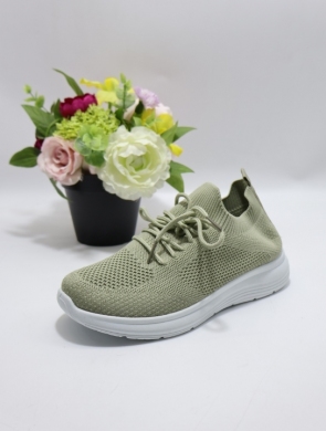 Buty sportowe damskie na płaskim (36-41) EV-366 GREEN