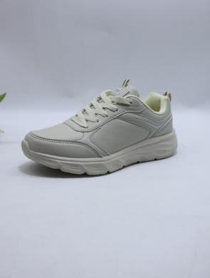Buty sportowe damskie na płaskim (37-41) LXC8582 BEIGE