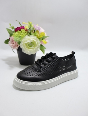 Buty sportowe damskie na płaskim (36-41) 777-1 BLACK