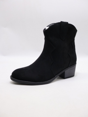 Botki damskie na obcasie (36-41) DF222 BLACK