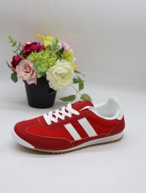 Buty sportowe damskie na płaskim (36-41) CA1220-4 RED