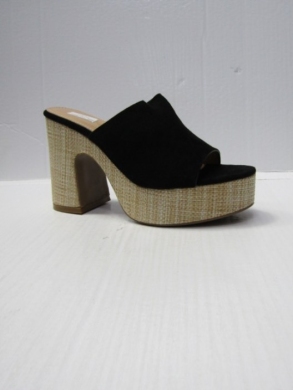 Klapki damskie na obcasie (36-41) 35-2 BLACK