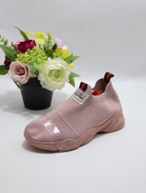 Buty sportowe damskie na płaskim (36-41) JR801-11 PINK