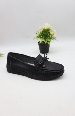 Mokasyny damskie na płaskim (36-41) 3378 BLACK