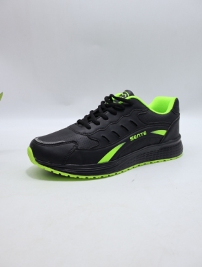 Buty sportowe męskie (41-46) 2021-2P BL/GREEN