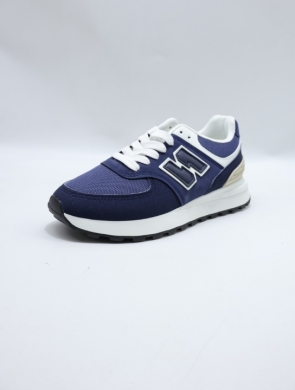 Buty sportowe damskie na płaskim (36-41) D251-7 NAVY
