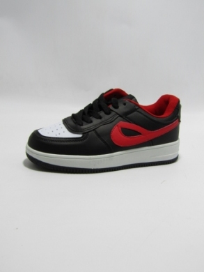 Buty sportowe damskie na płaskim (36-41) DN89-50 BLACK/RED