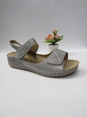 Sandały damskie na koturnie (39-43) DJ31-1 GREY