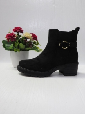 Botki damskie na obcasie (36-41) 2611 BLACK