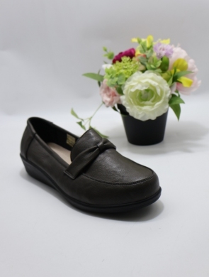 Półbuty damskie na koturnie (39-43) DTB2-7 GREY