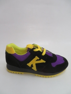 Buty sportowe damskie na płaskim (36-41) A01 BL/VIOLET