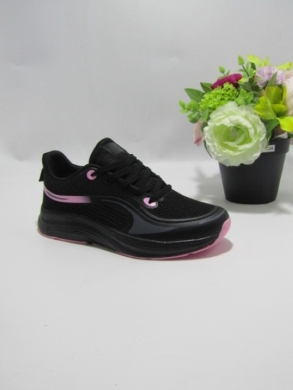 Buty sportowe damskie na płaskim (36-41) AD259 BL/PINK