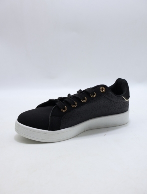Buty sportowe damskie na płaskim (36-41) DD-319 BLACK
