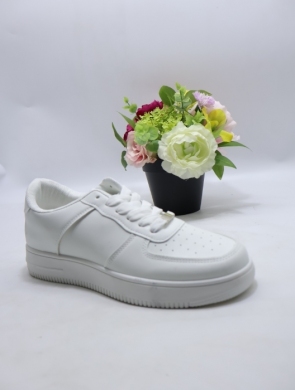 Buty sportowe damskie na płaskim (36-41) GA8057-2 ALLWHITE