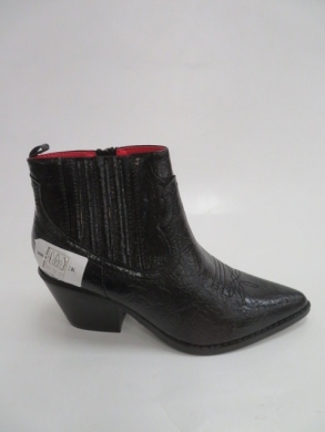 Botki damskie jesienne na obcasie (36-41) 888-112A BLACK