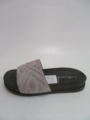 Klapki damskie na płaskim (36-41) FRS-61 GREY