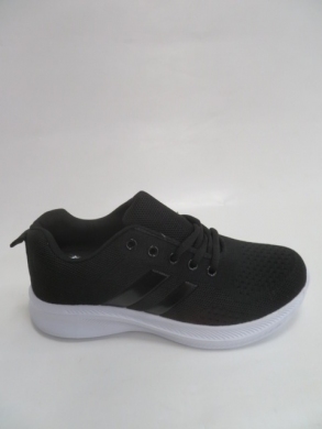 Buty sportowe damskie na płaskim (37-42) JX2112 BLACK