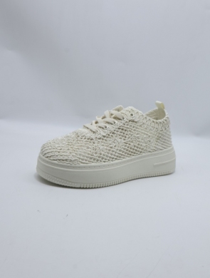 Buty sportowe damskie na płaskim (36-41) SI8832 BEIGE