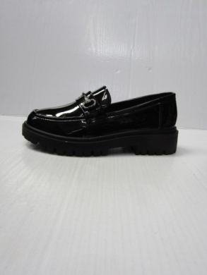 Mokasyny damskie na płaskim (36-41) 8863 BLACK/SIN