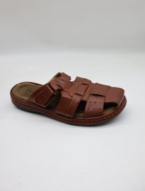 Klapki męskie (41-46) F2033 BROWN
