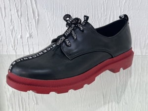 Półbuty damskie na płaskim (36-41) GD-XR-130 BLACK