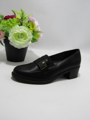 Mokasyny damskie na koturnie (36-41) YO-1544 BLACK