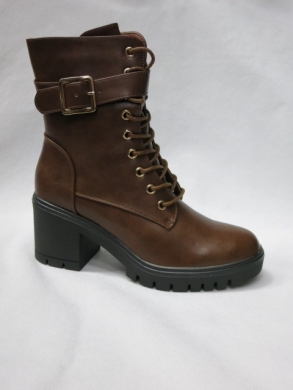 Botki damskie na obcasie (36-41) HC2367 CAMEL