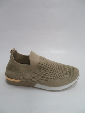 Buty sportowe damskie na płaskim (36-41) 8076-5 KHAKI