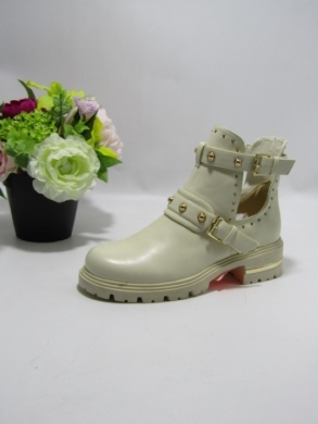 Botki damskie na obcasie (36-41) A778 BEIGE