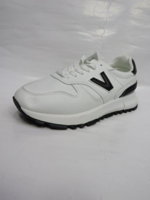 Buty sportowe damskie na płaskim (36-41) XBHD-30-1 WHITE