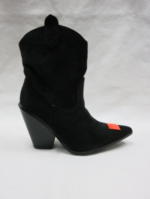 Botki damskie na obcasie (36-41) JD030 BLACK