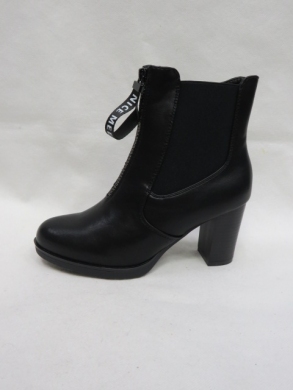 Botki damskie ocieplane na obcasie (36-41) XPL-05 BLACK