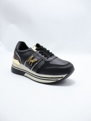 Buty sportowe damskie na płaskim (36-41) WW230 BLACK