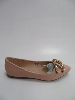 Baleriny Damskie na płaskim (36-41) CD82 PINK