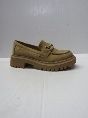 Mokasyny damskie na płaskim (36-41) NN314 KHAKI
