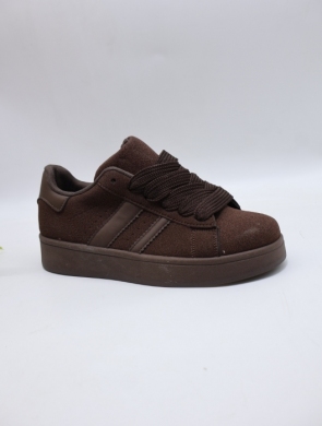 Buty sportowe damskie na płaskim (36-41) A-123 COFFE