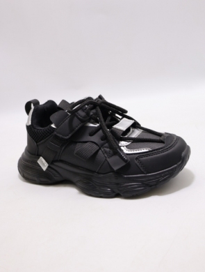 Buty sportowe dziewczęce (33-38) LB820 BLACK