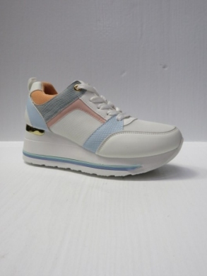 Buty sportowe damskie na koturnie (36-41) 28513 PINK