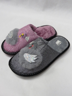 Kapcie damskie ocieplane (36-41) FWG213 MIX