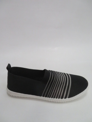 Tenisówki damskie na płaskim (36-41) X-02 BLACK