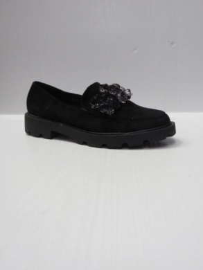 Mokasyny damskie na płaskim (36-41) JH321 BLACK
