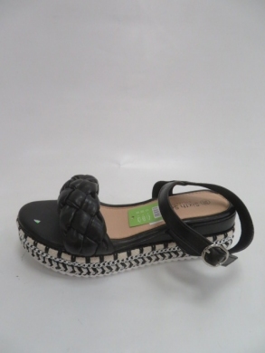 Sandały damskie na płaskim (36-41) H36 BLACK