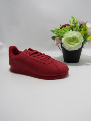 Buty sportowe damskie na płaskim (36-41) D06-5 RED