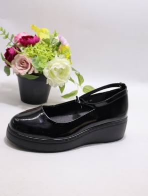 Półbuty damskie na obcasie (36-41) 5044 BLACK