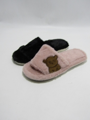 Kapcie damskie ocieplane (36-41) B23-7 MIX