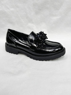 Mokasyny damskie na płaskim (36-41) 630 BLACK
