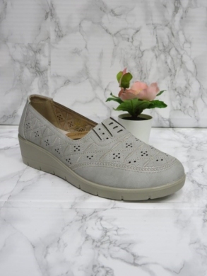 Półbuty damskie na koturnie (36-41) 0585 GREY