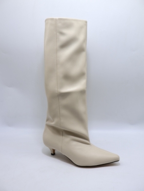 Kozaki damskie na szpilce (36-41) LA3120 BEIGE