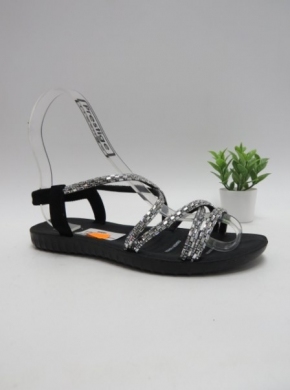 Sandały damskie na płaskim (36-41) W532-1 BLACK