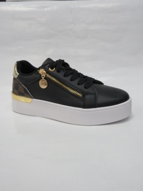 Buty sportowe damskie na płaskim (36-41) BO-729 BLACK
